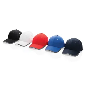 Sustainable 6-Panel Cotton AWARE <b>Cap</b> with Contrast Eco-Friendly Promotional Hats & <b>Caps</b> - Product Image 6