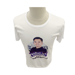 T-shirts de sublimation en gros pour les promotions de campagne électorale T-shirts d'impression par transfert de chaleur tricotés aux Philippines compétitifs - Product Image 2