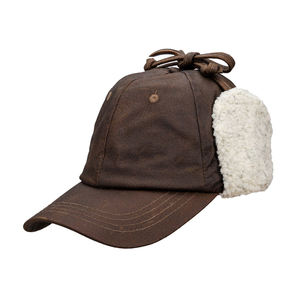 Casquette en cuir de vachette véritable gaufré personnalisé de haute qualité 6 panneaux chapeau décontracté pour hommes et femmes - Product Image 1