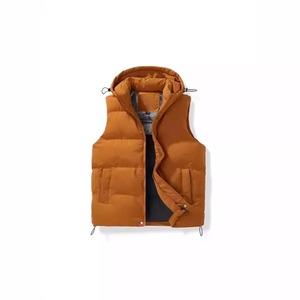 Chaleco de algodón cálido de talla grande con capucha de alta calidad para hombres y mujeres, chaqueta sin mangas gruesa de moda informal a través de las fronteras - Product Image 5