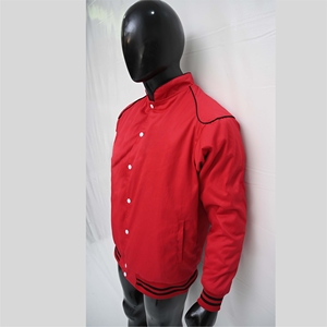 Veste de baseball pour homme de haute qualité, streetwear personnalisable, coupe-vent avec impression par sublimation 3D, matière satinée, vestes universitaires - Product Image 5