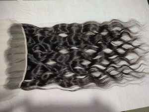 5x5 fábrica del sur de la India cabello humano virgen Remy cierre textura recta cabello SUR DE LA India que comprende cabello brasileño peruano - Product Image 3