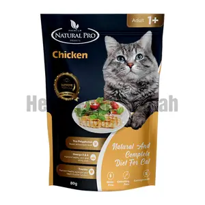 Harga yang luar biasa Kualitas Kalimantan Island No 1 Salmon Udang Makanan basah untuk kucing