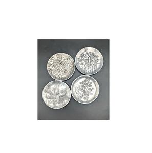 Posavasos de aluminio, producto más vendido, mesa martillada, accesorios de mesa decorativos, posavasos de aluminio - Product Image 6