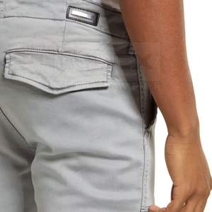 Pantalones Cargo de Algodón Ligero para Hombre, Lavado Oscuro, Duraderos, de Secado Rápido y Transpirables, Servicio OEM para Ropa Urbana y Casual - Product Image 4