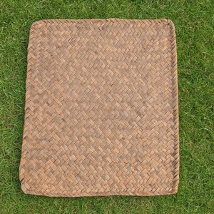 Tapis en paille durable pour hérisson et lapin, tissé en herbe marine, litière pour hamster, nid à mâcher en herbe marine, coussin - Product Image 3