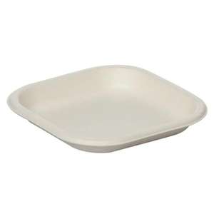 Assiettes Chaat Assiettes classiques biodégradables Bagasse Pani Puri Assiettes de canne à sucre jetables écologiques pour les fêtes - Product Image 3