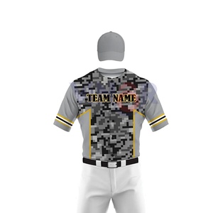 Los más vendidos uniformes de béisbol ligeros y cómodos para adultos ropa deportiva para hombres en tallas grandes precio razonable con OEM - Product Image 5