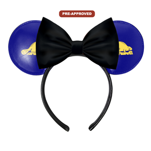 Custom Factory Order Headband Made-to-Order Concept <b>Mouse</b> Ears Featuring Reverse Oregon State Flag Design - Product Image 1