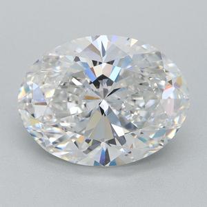 IGI 3.25 ct taille ovale diamant cultivé en laboratoire en vrac pour bague F couleur VS1 clarté diamant de laboratoire diamant écologique en vrac pour elle - Product Image 1