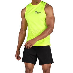 เสื้อผ้าออกกำลังกาย แห้งเร็ว เสื้อกล้ามออกกำลังกายผู้ชาย ผ้าฝ้ายคุณภาพสูง ขายส่ง เสื้อกล้ามออกกำลังกายผู้ชายขายดี - Product Image 3