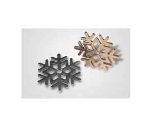 ELEGANT DESIGNS Bronze Classic Embossed Metal <b>Trivet</b> & Coaster Irregular Shape 300mm Diameter 10mm Thick Dining Table Decor - Product Image 4