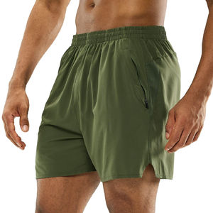 Haute qualité hommes décontracté Fitness Shorts de sport Style Original séchage rapide respirant taille élastique tricoté tissage vêtements de sport - Product Image 3