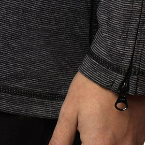 Camisetas de Jersey Unisex para Cuidado en el Hogar, con Cierre, para Recuperación Postoperatoria, Mangas Largas, Abertura Lateral con Broches, Ropa Adaptable para Quimioterapia y Diálisis - Product Image 5