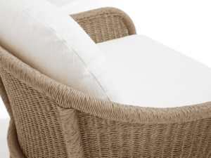 Chaise longue extérieure confortable de conception contemporaine de tissage de corde - Product Image 4