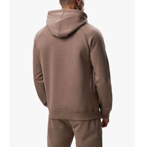 ชุดกีฬาแบบลำลองของผู้ชายเสื้อมีฮู้ดแบบสวมหัวมีกระเป๋าด้านข้างและชุดติดตามโลโก้ด้านหน้า - Product Image 6