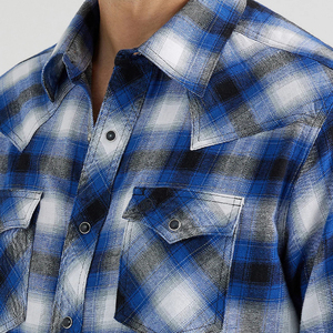 Camisa de Franela para Hombre de Material Duradero, Disponible al por Mayor, Camisa de Franela para Hombre Antiarrugas Hecha a Medida con Calidad Premium - Product Image 6