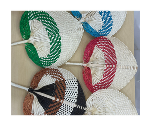 พัดไม้ไผ่ทำด้วยมือพับได้พัดลมงานฝีมือสำหรับตกแต่งจากเวียดนามขายส่งราคาไม่แพง - Product Image 6