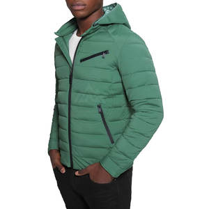 Chaquetas Acolchadas Reversibles Ecológicas para Hombre, Tallas Grandes, Directo de Fábrica, Logotipo Personalizado, Carcasa de Nailon Impermeable, Estilo Urbano - Product Image 2