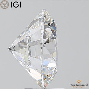 Precioso 4,50 quilates CVD Lab Grown Round Diamond Cut E Color VVS2 Claridad para Halo Ring IGI Certificate - Product Image 4