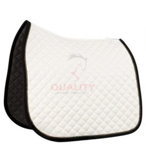 Manta de silla de montar inglesa que ofrece suavidad transpirable, calidad duradera y distribución de presión cómoda para largas sesiones de equitación. - Product Image 1