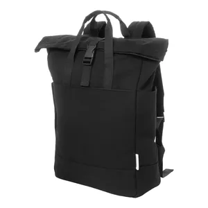 "Recycled Canvas Eco-Friendly Promotional <b>Backpack</b>-Rebyss <b>Roll</b> <b>Backpack</b>" - Product Image 2
