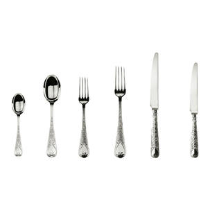 Excelente calidad, venta al por mayor, exportador, simplicidad, juego de cubiertos de acero inoxidable, cubiertos de lujo para uso en restaurantes de hotel - Product Image 2