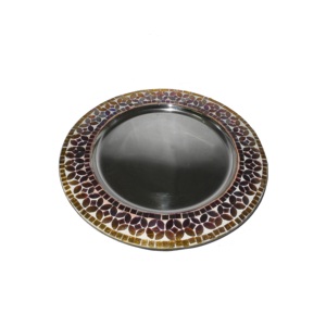 Plato decorativo para mesa de CENA DE Hotel, plato para servidor de comida de restaurante, organizador de cena de mesa, bandeja para servir, platos de cargador - Product Image 5