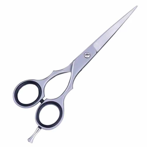 Tijeras de barbero de acero inoxidable, tijeras de corte de pelo, hoja afilada, maquinilla de afeitar, comodidad, descanso para los dedos, tijeras de corte de pelo - Product Image 3