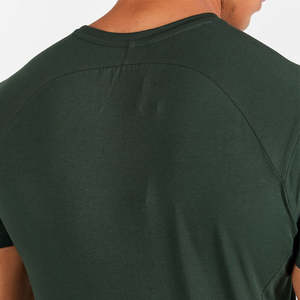 เสื้อยืดพิมพ์ลายหรือปักโลโก้ตามสั่ง 210gsm ผ้าฝ้าย 100% เสื้อยืดผู้ชาย เสื้อยืดออกกำลังกาย - Product Image 4