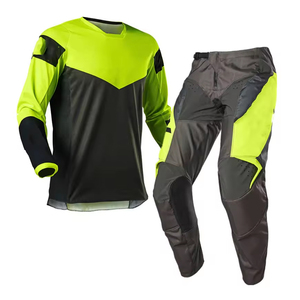 Traje de Motocross Unisex de Manga Larga con Diseño de Estrellas, Personalizado, de Secado Rápido, en Poliéster, para Todas las Temporadas, Ajuste Flexible - Product Image 3
