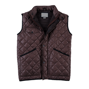 Chaleco Informal sin Mangas al por Mayor para Hombre, Chaleco de Invierno Ligero, Acolchado con Relleno de Algodón, Cortavientos, Personalizado para Exteriores - Product Image 1