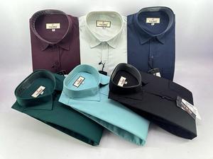 เสื้อเชิ้ตแขนยาวลายสก็อตคลาสสิกสำหรับผู้ชายและผู้หญิง - Product Image 3