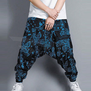 Vêtements de mode En stock Pantalon de jogging baggy sublimé de grande taille pour homme - Product Image 6