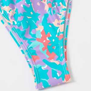 Vente chaude Nouvel ensemble de bikini coupe haute imprimé pour femmes avec soutien-gorge et culotte sans couture à motif animal - Product Image 6