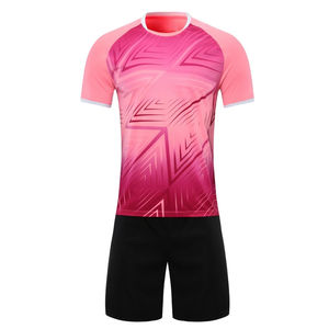 เสื้อฟุตบอลใส่ได้ทั้งชายและหญิงพิมพ์ซับลิเมชันพร้อมโลโก้ชื่อทีมสำหรับผู้ใหญ่ - Product Image 3