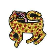 Broches de alambre de lingotes de nuevo diseño de encaje bordado de la mejor calidad al por mayor precio bajo hermoso broche de moda #001540 - Product Image 3