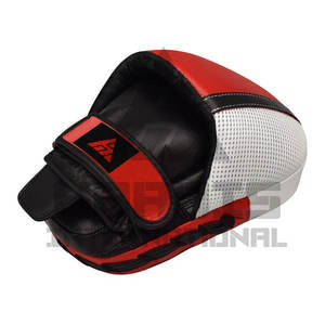 Almohadillas de enfoque ganadoras de entrenamiento profesional, mitones de enfoque de boxeo de cuero hechos a medida, almohadillas de enfoque de perforación con logotipo OEM - Product Image 5