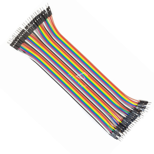 Cavi Jumper Dupont da 20 cm, 40 Fili, Maschio-Maschio, Conduttore in Rame Schermato, Linee di Collegamento per Breadboard - Product Image 1