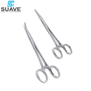 Instrumentos quirúrgicos SUAVE hechos en Pakistán, pinzas, fórceps, logotipo estampado a mano, diseño propio, precio competitivo, acero inoxidable - Product Image 3