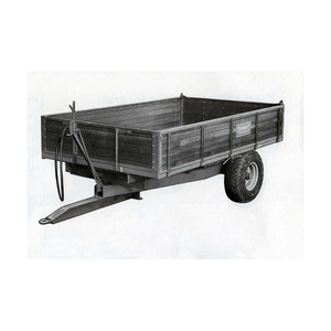 รถเทรลเลอร์รถไถไฮดรอลิกขนาด20ตันรถเทรลเลอร์สำหรับฟาร์มใช้ในการเกษตร - Product Image 4