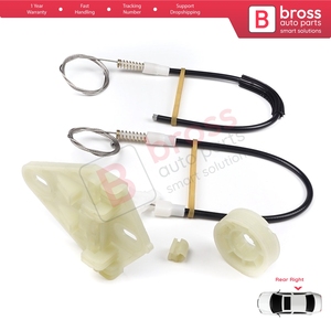 Kit de réparation de lève-vitre arrière droit BWR267 pour Megane MK1 X64 1996-2003 4/5 portes 7700834342 - Product Image 5