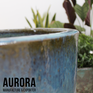 Pot de plantes en céramique de taille différente personnalisé en usine décoration de jardin emballage personnalisé de haute qualité - Product Image 5