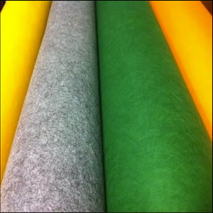 Reciclado de 1 a 5mm de espesor tela no tejida aguja perforada poliéster duro fieltro tela rollo coche manualidades zapatos Color personalizable - Product Image 2