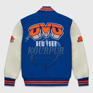 Veste Rockstar Varsity sur mesure de haute qualité pour hommes en coton 100% par KOURPUR INTERNATIONAL - Product Image 2