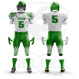 Camiseta deportiva de baloncesto de fútbol americano personalizada de alta calidad, uniforme de alta calidad al por mayor con su número de nombre cosido - Product Image 4