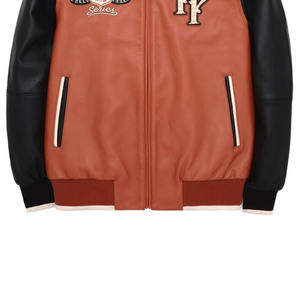 Premium Winter Jacket Genuine Leather Best Price Men's Windproof <b>Waterproof</b> Plain Dyed All Sizes Available - Product Image 5