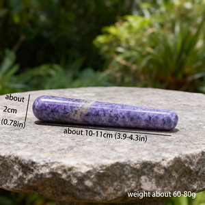 Wholesale Green Aventurine Massage Stone Natural <b>Crystal</b> for Chakra Balancing, Meditation, Relaxation & Energy Therapy - Product Image 6