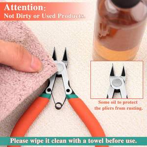 Coupe-fil de précision de haute qualité Ultra pour pinces coupantes latérales pinces fabrication de bijoux bricolage artisanat outils en acier au carbone - Product Image 6