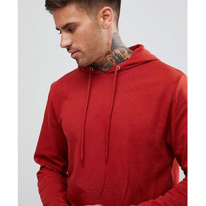 Sweat à capuche long en coton 100 % pour homme, ourlet incurvé, idéal pour la gym, personnalisable avec logo OEM, collection hiver, vente en gros - Product Image 4